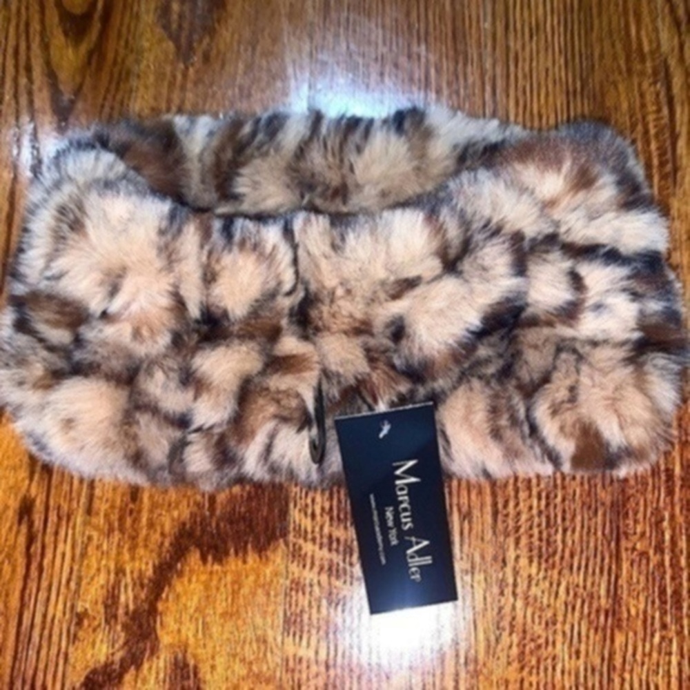 Leopard Faux Fur Headband - NWT​​​​​​​​​​​